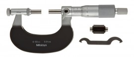 Mitutoyo 104-171 Outside Micrometer Interchangeable Anvil, 0 to 50 mm-