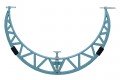 Mitutoyo 105-436 Outside Micrometer Anvil Extension Collar, 72 to 76”-