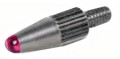 Mitutoyo 120055 Ball Point Extension Rod, Ungrooved Ruby, 25mm-