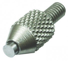 Mitutoyo 120056 Metric Carbide Tipped Contact Flat Point, 2 x 5 x 8mm-