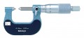 Mitutoyo 125-112 Screw Thread Micrometer, 25 to 50 mm, 0.4 to 0.5 mm/64-48TPI-