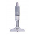 Mitutoyo 129-152 Mechanical Interchangeable Rod Depth Micrometer, 0 to 300 mm, .01 mm Graduation-