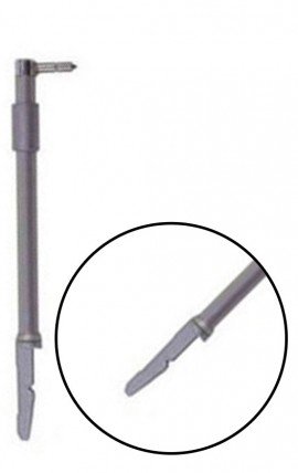 Mitutoyo 12AAB408 Deep Groove Stylus, 20mm, 5&amp;mu;m Tip Radius, 90&amp;deg; Tip Angle-