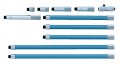 Mitutoyo 137-217 Carbide Tipped Tubular Inside Micrometer, 2 to 12&quot;-