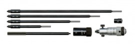 Mitutoyo 141-206 Hardened Face Inside Micrometer, 50 to 300 mm-
