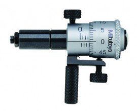 Mitutoyo 141-215 Carbide Tipped Inside Micrometer, 2 to 12"-