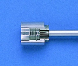 Mitutoyo 146-135 Groove Micrometer with rotating spindle, 3 to 4", 0.5"-