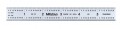 Mitutoyo 182-101 Wide Rigid Steel Rule, 6" (4R)-