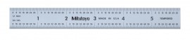 Mitutoyo 182-104 Wide Rigid Steel Rule, 6&quot; (3R)-