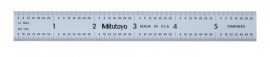 Mitutoyo 182-104 Wide Rigid Steel Rule, 6&quot; (3R)-