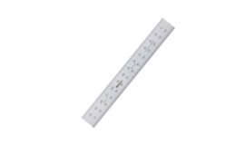 Mitutoyo 182-111 Series 182 Wide Rigid Steel Rule, 150 mm, metric-
