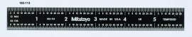 Mitutoyo 182-113 Steel Rule, 6"-