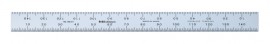Mitutoyo 182-171 Wide Rigid Steel Rule, 600 mm-