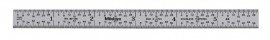 Mitutoyo 182-201 Fully-Flexible Steel Rule, 6" (6R)-