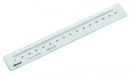 Mitutoyo 182-513-10 Sodium Glass Standard Scale, 150 mm, metric-