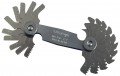 Mitutoyo 188-122 Series 188 Metric Screw Pitch Gauge, 0.4 to 7 mm, 21 leaves-