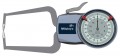 Mitutoyo 209-404 External Dial Caliper Gauge, 0 to 20 mm-