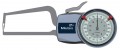 Mitutoyo 209-407 External Dial Caliper Gauge, 24.7 mm-