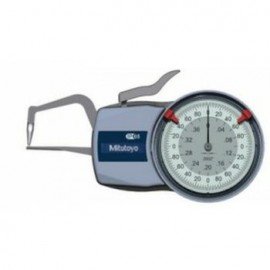 Mitutoyo 209-452 Series 209 External Dial Caliper Gauge, 0 to 0.4&quot;, 0.0002&quot; graduations-