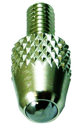 Mitutoyo 21JAA226 Ball Point Extension Rod, Ungrooved Carbide, 22mm-