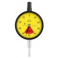 Mitutoyo 2929A Series 2 Metric Standard One-Revolution Dial Indicator with lug back, 0.8 mm-