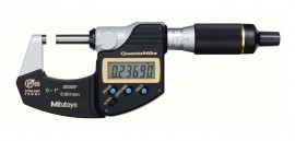 Mitutoyo 293-180-40 QuantuMike Coolant Proof Micrometer with SPC output, 0 to 1&quot; (0 to 25.4 mm)-