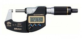 Mitutoyo 293-185-30 QuantuMike Coolant Proof Micrometer, 0 to 1" (0 to 25.4 mm)-