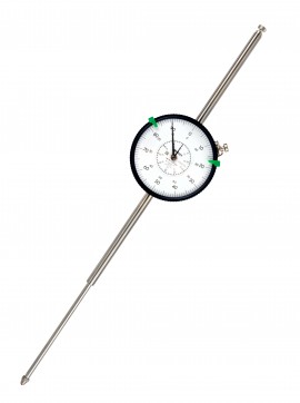 Mitutoyo 3062A-19 Series 3 Large Face Dial Indicator with Lug, 100 mm, Metric-