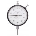 Mitutoyo 3415AB Series 3 Large Face Dial Indicator with flat back, 0 to 0.5&amp;quot;, inch-