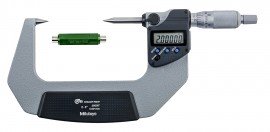 Mitutoyo 342-363-32 Point Micrometer with SPC, 30&amp;#176;, 2 to 3&quot;/ 50.8 to 76.2 mm-