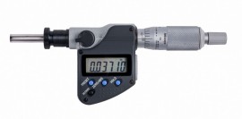 Mitutoyo 350-382-32 Micrometer Head, .5&quot; stem with clamp nut, cabide tip spindle-