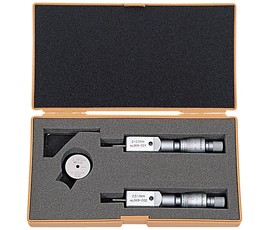 Mitutoyo 368-906 Holtest Micrometer Set, 2-point, 2 to 3 mm-