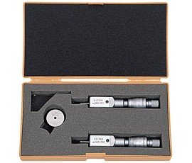 Mitutoyo 368-906 Holtest Micrometer Set, 2-point, 2 to 3 mm-
