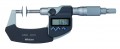 Mitutoyo 369-250-32 Series 369 Digimatic Disk Micrometer with Non-Rotating Spindle, 0 to 25 mm-