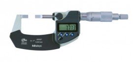 Mitutoyo 422-330-32 Digital Blade Micrometer, 0 to 1&quot; (0 to 25.4 mm), type A-