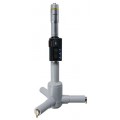 Mitutoyo 468-178 Series 468 Digimatic Holtest 3-Point Internal Micrometer, 200 to 225 mm, Metric-