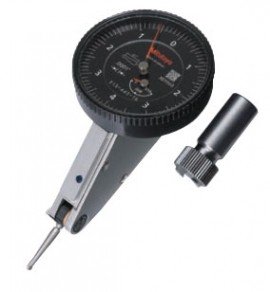 Mitutoyo 513-443-16A Horizontal Dial Test Indicator, Tilted Plus Set, 0.016" Range-