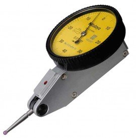 Mitutoyo 513-474-10E Horizontal Dial Test Indicator, Basic Standard Set, 0.8mm Range-