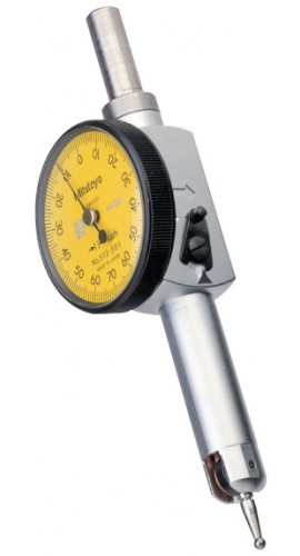 Mitutoyo 513-501-10E Series 513 Pocket Dial Test Indicator, 0.14 mm, 0.001 mm Graduation-