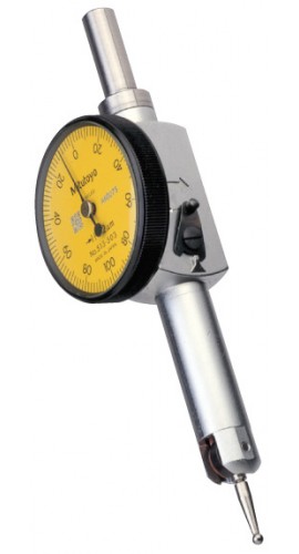 Mitutoyo 513-503-10E Series 513 Pocket Dial Test Indicator, 0.2 mm, 0.002 mm Graduation-