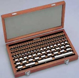 Mitutoyo 516-356-26 Metric Gauge Block Rectangular Ceramic Set, 56, grade AS-2-