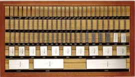 Mitutoyo 516-421-26 Imperial Gauge Block Square Steel Set, 36, grade 00-