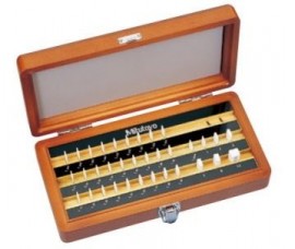 Mitutoyo 516-558-56 Imperial Gauge Block Rectangular Ceramic Set, 35, grade K-
