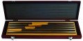 Mitutoyo 516-701-26 Metric Gauge Block Rectangular Steel Set, 8, grade 00-