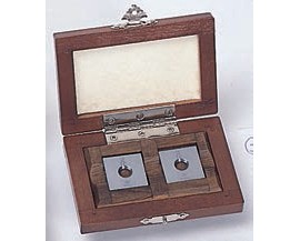 Mitutoyo 516-845-26 Imperial Gauge Block Square Ceramic Set, 2, grade AS-1-