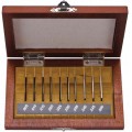 Mitutoyo 516-902-26 Rectangular Gauge Block Kit, 81 pieces, steel-