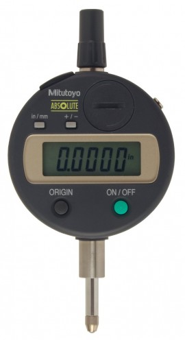 Mitutoyo 543-791-12 Absolute Digitmatic Indicator, 0.5" Range, M2.5x0.45 Thread Contact Point, with SPC Data Output-