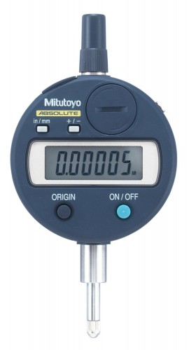 Mitutoyo 543-792-10 Absolute Digimatic Indicator, 0.5&quot; Range, 4-48 UNF Thread Contact Point, with SPC Data Output-