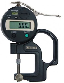 Mitutoyo 547-512A Series 547 Digital Lens Thickness Gauge, 0 to 0.47&quot;-