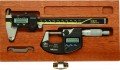 Mitutoyo 64PKA076B Digimatic Tool Kit, 0 to 1&quot; Micrometer-